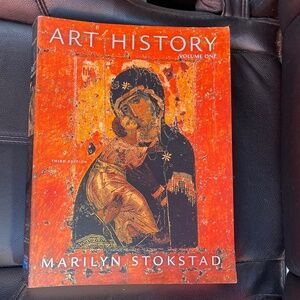 Art History Volume One by Marilyn Stokstad - Orange and Black Cover